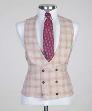 check pattern   Male suit